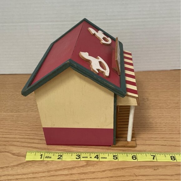 Vtg Wooden Christmas Toy Shoppe Music Box Plays Toy Land Animated Taiwan VIDEO - Picture 10 of 10